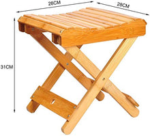 LINGZHIGAN Portable Doccia Sgabello Nanzhu Sgabello Pieghevole Pesca Esterna della Sedia Piccolo Sgabello creatività Domestica Piccola Panca Piazza Sgabello