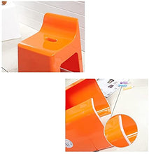 TUHFG Sgabello per Doccia Sgabello da Doccia Plastica Doccia Sgabello Sedile Sgabello Piede Sgabello Fashion Bambino Trapezoidale Sgabelli da Bagno con Schienale Multifunzione (Giallo) Sedia da Bagno