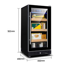 EVEN Humidor - Humidor per sigari, Custodia per sigari, Armadio per sigari per sigari con Nero, sigari 300-350, operazione Touch