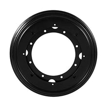 nobrands Piastra Girevole 4 Tipi di Forma Rotonda per impieghi gravosi Zincata Lazy Susan con Cuscinetto Girevole Piastra Girevole Girevole(9-Nero)
