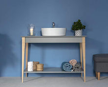 Ragaba MIMO - Armadio grande per lavandino, colore: grigio scuro