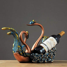 LHQ-HQ Bottiglia di Vino Wine Rack Rack Soggiorno Resina Wine Rack Retro Swan Bottiglia di Vino Rack Home Art Wine Rack Decoration