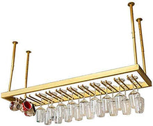 Yxsd Wine lovers mobili da bar e soffitto montato appeso Stemware vino rack rack in metallo vino bicchiere organizzatore rack porta calice vino argento bar sala da pranzo mobili