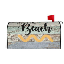 Life is Better To The Beach - Copertura magnetica per cassetta postale per giardino, giardino, cortile, dimensioni standard, 53 x 45 cm