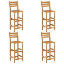FAMIROSA Set da Bar da Giardino 5 pz in Legno Massello di Acacia-7849