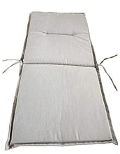 XONE Kit 4 Cuscini per Poltrone Set Riccione 90x40x4cm | Quattro Cuscini Imbottito Sedia Riccione in Poliestere