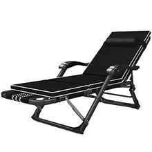 SHUAIIJUAN Sedia per il tempo libero domestico Patio Lounge Recliners pieghevole Prato Lounge Chairs regolabili Sedie poggiatesta reclinabili Sdraio da spiaggia Outdoor Patio campeggio Beach Deck Max.