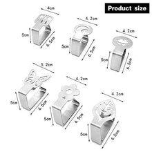 Clip per tovaglia, in acciaio inox, 6 pezzi, per tovaglia, tovaglia, clip per tovaglia, per esterni, picnic, barbecue, matrimonio, feste fai da te