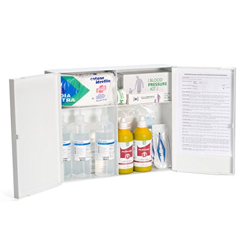 Pharma[+] ARMADIETTO Pronto Soccorso Allegato 1 AB plastica Cassetta Medica 
