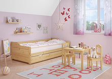 Erst-Holz Letto-Divano Letto 90x200 in Pino con cassettone Letto e doghe rigide 60.34-09