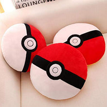 XKMY 30 cm Pokeball forma farcito e peluche giocattoli bambini cuscino Pokeball giocattoli cuscino