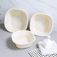 C/N - Lavabo pieghevole in plastica, 1 pezzo, colore: Giallo