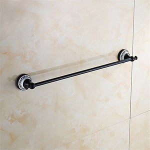 Portasciugamani retrò in rame nero portasciugamani portasciugamani accessori hardware bagno portasciugamani 63CM