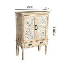 WJHH Armadio Decorativo Addensato con rettangolo di Stile retrò per Armadio in vetrina