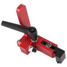 Binari a T per dispositivo di limitazione della lunghezza accurata, scanalatura a T fissa, tipo 75 per utensile per la lavorazione del legno con binario a T standard