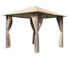 GRASEKAMP Qualität seit 1972 48513 - Tetto di ricambio per gazebo Paris, 3 x 3 m, colore: beige, 300 x 300 cm