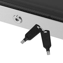 KLARSTEIN El Presidente 127 - Umidificatore per Sigari, Humidor, Porta in Vetro, Telaio in Acciaio, Capacità 127 L, Sigillabile, 42dB, Nero Lucido