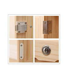 LULUVicky Comodino Petto Legno Night Stand con Tavolo cassetto di Legno Solido Governo di immagazzinaggio Creativa Pine Comodino gabinetto Fine for Living Camera Night Stand