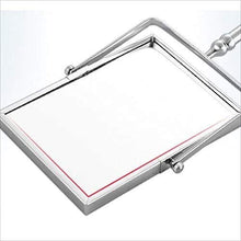 HMMN Camera da Letto Pieghevole Specchio per vanità, Bagno Specchio di Bellezza Specchio bifacciale/Bagno Specchio Desktop ingrandito