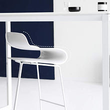 Nordic 65cm La Sedia del Bar,Moderne Semplice Centri Commerciali Seggiola da Bar,personalità Sgabello da Bar Ferro Girevole Sedia,Plastica Piastra del Sedile Bar Seggiolone,portante di Carico 150kg