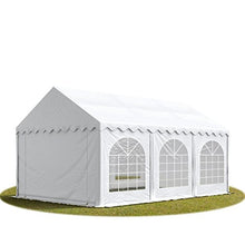 TOOLPORT 3x6 mTendone per Feste Premium PVC Bianco 100% Impermeabile Gazebo da Giardino Tendone da Esterno Tenda Party