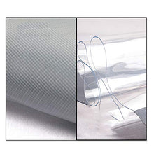 GDMING Chiaro Telone Occhiellato, Impermeabile A Prova di Polvere Rafforzare Copertura, 0.5mm PVC Tenda Divisoria per Giardino Coperture per Piante con Occhielli, Formato Personalizzato