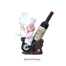 Vino Botte di Rovere, Portabottiglie Vino, Decorazione Coppa Vino Personalità Dello Chef Creativo Per Bar Ristorante Decorazione Interna Regali Fatti A Mano, Una Varietà Di Stili Vino, birra, sidro, w