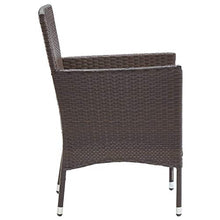 Festnight 2pz Poltroncine da Giardino Sedie da Pranzo per Giardino in Polyrattan Sedie da Esterno Marrone