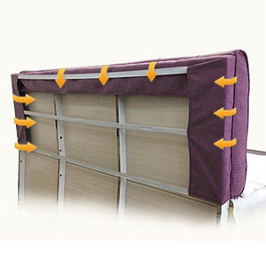 WENZHE Cuscini Testiera da Letto Testiere Capezzale Cuscino della Testata Letto Matrimoniale Arte del Panno Divano Lavabile, 6 Colori (Color : B, Size : with headboard-180cm) - Arredi Casa