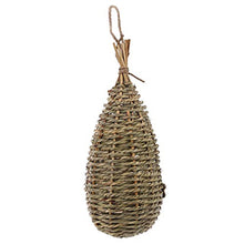 MYBOON Casetta pensile per Uccelli in Fibra Naturale Finch Nido d'uccello Capanna per Esterni Riparo per Amaca a Scomparsa Nido