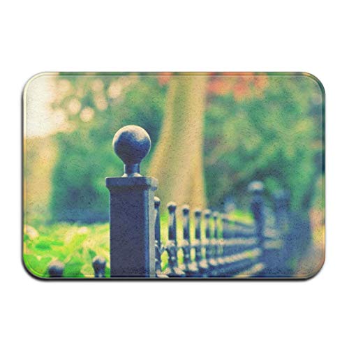 HUTTGIGH - Zerbino per Interni (40,6 x 61 cm) da Giardino, Assorbente, Facile da Pulire, Garage, Patio, Pavimento