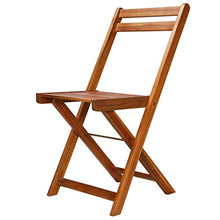 Festnigh Set 2 pz Sedie da Giardino Pieghevoli in Legno Massello di Acacia 40x51x80 cm