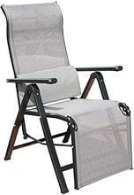 Zero Gravity Lounge Sedia Reclinabile Regolabile per Spiaggia da Esterno Piscina Piscina Pranzo Pranzo Sedia Lazy Sedia Camping Chair