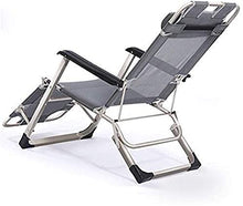 Zero Gravity Lettino prendisole, sedia a sdraio reclinabile Lettini da giardino e reclinabili Lettino prendisole Sedie pieghevoli da ufficio grigie con cuscino per spiaggia coperta giardino patio camp
