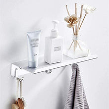 AINIYF Bagno Bagno Doccia Mensola Organizzatore Parete rettangolo Punch Libero Dressing Table Hook up Alluminio dello Spazio WC 1 Livello