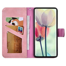 Robinsoni Custodia Compatibile con Samsung Galaxy A10 Case Portafoglio Cover Libro Case Dumbo Stampato Pelle PU Antiurto Case Wallet Taccuino Cover Libretto Cartone Animato Case Folio Flip Cover Rosa