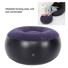 BHDD Sgabello Gonfiabile Pieghevole, Cuscino Poggiapiedi Sedia da Campeggio per Esterni Portatile Sedia Rotonda, con Fondo Rinforzato Durevole, per Dormitorio Home Office, Bambini Adulti, Aeroplano