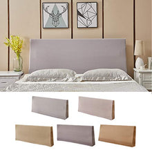 Copertura Protettiva Elastica per Testata Testiera Letto 5 Colori per La Selezione - Grigio Chiaro, 180 cm