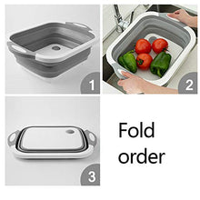 FYstar Lavabo di Scarico per stoviglie Pieghevole Antiscivolo per Uso Domestico Lavabo Portatile Moda Professionale