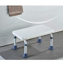 LYP Sedia Comoda per Anziani Bagno Regolabile Sgabello per Doccia Bambino Bagno Step Stool Telescopico Foot Chair