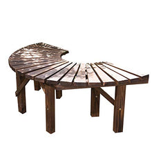 Giardino Esterno Panchina da Giardino,Anticorrosivo In Legno Massello Cortile Balcone Panchina Terrazza Fioriera,Sedia da Veranda Resistente Alle Intemperie,Per Panchine Decorative da Prato