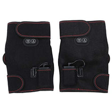 Nivvity Ginocchiera riscaldata, Ginocchiera riscaldante elettrica Ginocchiera Unisex con Massaggio a Vibrazione riscaldata