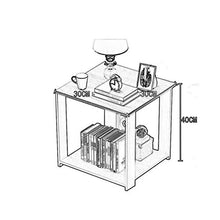 Comodino Semplice Contenitore Moderno Piccolo Armadio Ripostiglio Camera da Letto Semplice Letto Rack FANJIANI