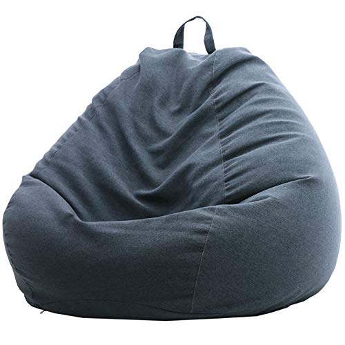 Laishutin Divano per Uso Interno ed Esterno Perfect Lounge Gaming Chair Home Garden Beanbags Sedia da Viaggio con Sacco a Fagiolo per Soggiorno e Ufficio (Color : Blue)