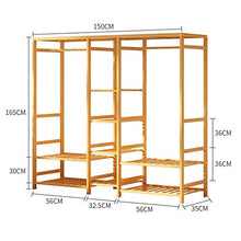 TWDYC Tessile Armadio Appendini casa Closet da Letto mobili Gabinetto Sguardo Guardaroba Pieghevole Non Tessuta (Color : B)