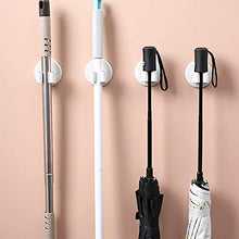ZXCASDF Libero Punzonatura Cremagliera della Clip Mop Mop Mop Butto Clip Scopa Gancio Igienica Muro Clip di Lunga Durata Semplice Casa Appeso Mop Antiscivolo Gancio Artefatto