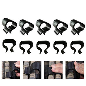 YARNOW 10Pcs Patio Divano Clip di Mobili in Rattan Morsetti Sedia di Vimini di Fissaggio Connettore di Fissaggio Clip all' Aperto Divano Mobili da Giardino per Patio Divano Componibile