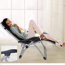 Lettini prendisole Reclinabili, reclinabili Zero Gravity Chair Lettino prendisole pieghevole, con batuffolo di cotone Sedia a sdraio Giardino per persone pesanti Spiaggia all'aperto Prato Campeggio Su