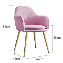 WWL sedie da pranzo velluto Nordico Sedie Pranzo Moderne Moderna Casa Soggiorno Metallo Ferro Piedi Alti Velluto Sedia Tempo Libero Mobili Cucina Minimalista Sedia Pranzo Sedia Pranzo Gambe ferro batt