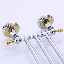 PYROJEWEL Mensole Bagno Bar Banco di Bar Gancio di Rame Rack un'asta Bagno Rack d'oro Bagno Rack Multi-Bar Hook mensola da Bagno